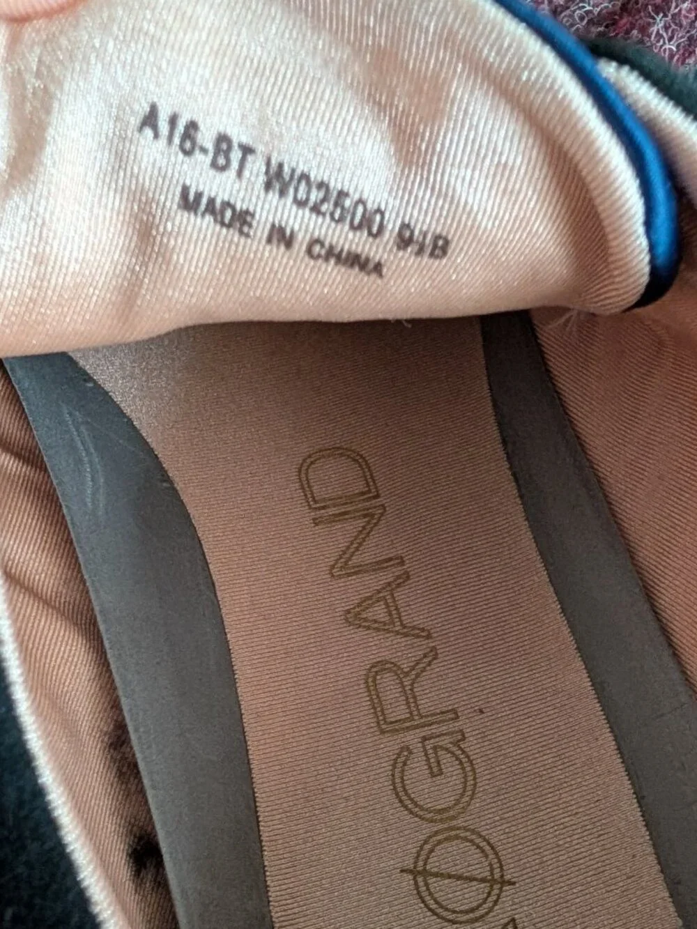 Cole Haan ZeroGrand Sneakers | Size 9.5B | Blue & Black - Picture 3 of 4